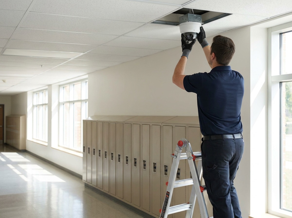 ProTELEC install — school division, Western Canada